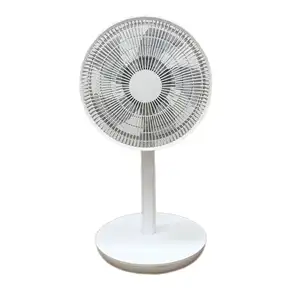 JETSH Modern Hot Selling Solar Rechargeable Standing Fan 12 inch pedestal fan air cooler fan 12V DC