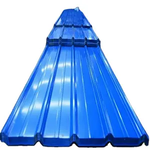 Industrial maker ocean blue zinc galvanized corrugated steel roofing sheet