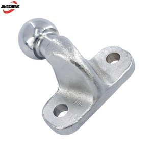 <span class=keywords><strong>Bola</strong></span> de <span class=keywords><strong>Remolque</strong></span> de 2 Orificios y 50 mm, <span class=keywords><strong>Bola</strong></span> de Enganche para <span class=keywords><strong>Remolque</strong></span> de Acero al Carbono Galvanizado para Automóviles, Remolques y Caravanas - Product Image 4