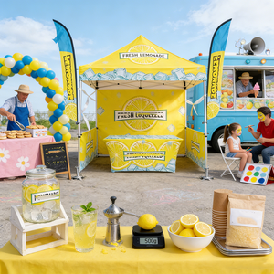Carpa Personalizada con Logotipo para Ferias Comerciales, 3x6 <span class=keywords><strong>m</strong></span>, 3x4.5 <span class=keywords><strong>m</strong></span>, <span class=keywords><strong>3x3</strong></span> <span class=keywords><strong>m</strong></span>, para Publicidad, Nuevas Soluciones de Marketing para Festivales Comerciales - Product Image 6