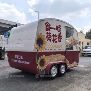 Nuovo Rimorchio Alimentare Mobile Personalizzabile 220V per Fast Food, Hamburger, Pizza e <span class=keywords><strong>Snack</strong></span> con <span class=keywords><strong>Cucina</strong></span> Completa - Product Image 5