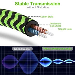 3,5mm bis 2 Cinch-Audio kabel 3 Fuß, AUX-Adapter, Stereo-Splitter kabel für Smartphones, Lautsprecher, Tablet, HDTV, MP3-Player - Product Image 2