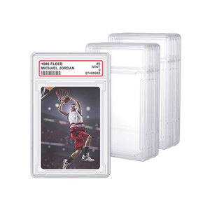 PSA Card Slab Protector, Translucent Vibrant Color <b>Frame</b>, Standard Size, Drop & Scratch Proof Holder for Graded Sports TCG Cards - Product Image 2