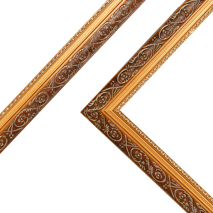 Royal Silver Gold Baroque Ornate Carved Wood <strong>Frame</strong> <strong>for</strong> Painting Eco-Friendly UV <strong>Printed</strong> Foil Stamping Wall Mounted Durable - Product Image 3