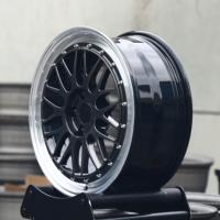 Jantes de voiture en alliage d'aluminium gris à profil profond 17 18 19 20 22 24 pouces, jantes forgées 5x100 5x114.3 M3504 pour voitures particulières
