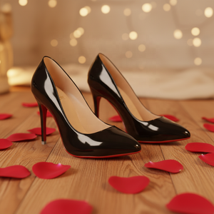 รองเท้าส้นสูงทรงหัวแหลมสำหรับผู้หญิงคุณภาพสูง ดีไซน์หรูหรา สีแดงชมพู รุ่นปี <span class=keywords><strong>2026</strong></span> - Product Image 2