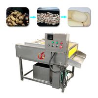 Qd Commerciële Op Soja Gebaseerde Efficiënte Fruitgroente Wasmachine Dunschiller Voor Aardappelen Gember Lotus Wortelnoten Maïs Tarwe Waterreiniger