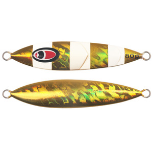 Señuelo de Pesca de Fondo de 80g, Señuelo de Placa de Hierro de 95mm de Hundimiento Rápido y Oscilación Lenta para Pesca de Atún - Product Image 4