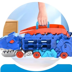 Puzzle de voiture Tyrannosaurus Rex, jouet transformable multifonctionnel en plastique naturel pour chats et petits animaux - Product Image 3