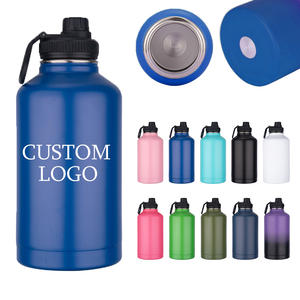 Logotipo personalizado Suministro de fábrica 304 Vasos de acero inoxidable 64oz Termo de doble pared con pajita para la escuela - Product Image 3