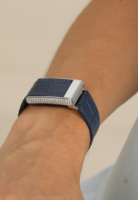 Bracelet en cuir véritable Midnight pour Whoop 5.0 5.0MG - Bracelet souple, confortable et réglable ODM OEM