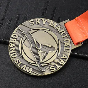 カスタムエンボスメタルゴールドシルバーブロンズフィリピン貿易テコンドーメダル