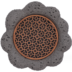 Plato de <span class=keywords><strong>Sushi</strong></span> de Cemento Japonés en Diseño Gris Nuevo, Técnica Ecológica de Escarcha, Similar a un Meteorito, Plato para Cena, Venta al por Mayor - Product Image 5