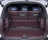 Tapis de coffre de luxe classiques en cuir PVC antidérapants pour Volkswagen/Mercedes-Benz