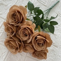 Bunga Buatan Tangan Mengchen 7 Dream Rose, Dekorasi Rumah & Hotel, Pernikahan, Fotografi, Gaya Realistis, Grosir