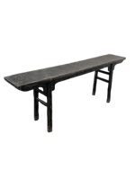 Table Console Shanxi de style vintage chinois série noire récupérée