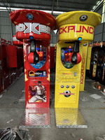 Poinçonnage Street Entertainment Soccer Power test Machine de jeu Boxe Punch Machine Machine de jeu de loterie
