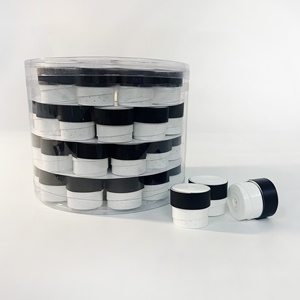 Lansda White Tennis Grip Overgrips <span class=keywords><strong>Padel</strong></span> Raqueta Cabeza Calidad <span class=keywords><strong>Overgrip</strong></span> <span class=keywords><strong>Padel</strong></span> - Product Image 3