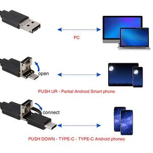 3-in-1 Wasserdichte Android Smartphone PC USB Endoskop-Kamera - Product Image 3