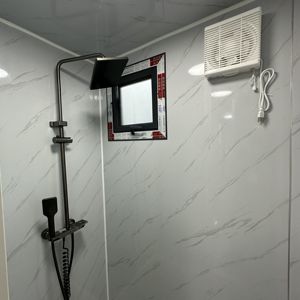 Casa contenedor expandible Hangfa plegable modular pequeña prefabricada portátil de lujo de 20 pies con panel sándwich de 2 dormitorios - Product Image 3