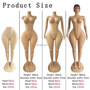 Mannequin Brésilien BBL aux Formes Généreuses Durable et Abordable, Modèle Féminin Grandes Hanches et Poitrine, Mannequin d'Exposition en Plastique Couleur Peau, Plein Corps Grande Taille - Product Image 5