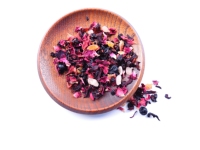 Thé à la rose de cerisier, mélange d'hibiscus, de pêche, d'ananas, de fruits et de fleurs, thé aromatisé sans caféine pour infusion à froid