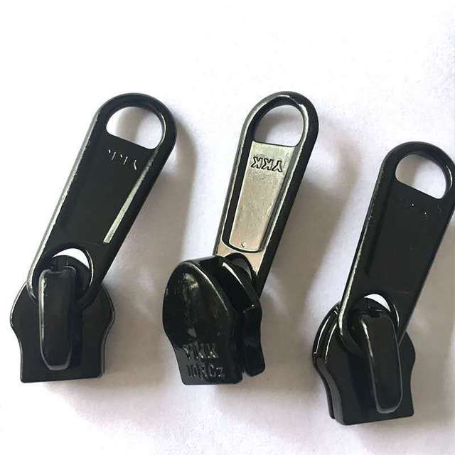 Genuine for YKK No. 10 Rectangle Metal Puller for Nylon & Luggage Zipper Sliders by Webbing Zipper Manufacturer