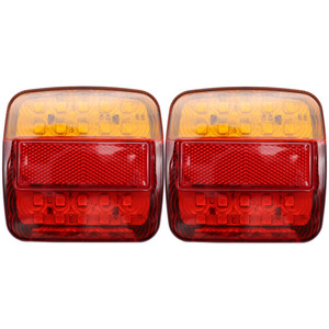 Luz Trasera <span class=keywords><strong>RANPO</strong></span> 12V con Certificación CE para Remolque, Camión, Caravana, 26 LED, Direccional, Freno, Luz de Matrícula - Product Image 5