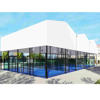 Structure de toit en membrane tendue PVDF pour court de pickleball extérieur, abri solaire, auvent, directement de l'usine