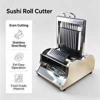 Machine à trancher les sushis professionnelle robuste, facile à nettoyer, lame détachable pour restaurant de sushis, entreprise de restauration