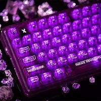 Clavier mécanique filaire K75 à montage sur joint avec rétroéclairage RVB, design personnalisable et futuriste pour le jeu, le bureau et la maison