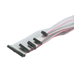 맞춤형 0.635mm 피치 2핀 4핀 6핀 IDC 커넥터 UL 2651 28 AWG 리본 플랫 케이블 - Product Image 3