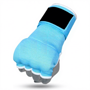 Fournisseur direct d'usine : Mitaines intérieures de boxe en gel en gros, conception et logo personnalisés, gants rembourrés en gel, fermeture à lacets pour l'extérieur - Product Image 1
