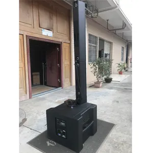 SPE customized design powerful sound 18 inch active subwoofer active line array column speaker powerful column speaker