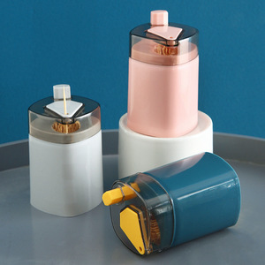 Nordic Style Push Button <b>Toothpick</b> Holder Portable Plastic <b>Toothpick</b> Box For Home Restaurant Hotel Use - Product Image 4