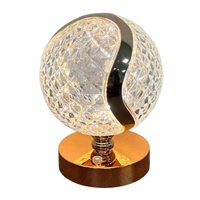 Lampe de table LED minimaliste multi-styles, commande mixte, taille personnalisée, lampe de bureau décorative pour la maison, café, emballée dans une boîte cadeau