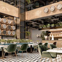 Meubles de restaurant modernes et luxueux, vente en gros française, tissu chinois, chaise de café bistrot pour restaurant, Pakistan, service à guichet unique