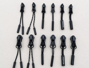 Lanke dây kéo Nhà máy cung cấp tất cả các loại dây kéo Màu đen thanh trượt và dây màu đen dây kéo pullers Chiều rộng Dot chuỗi - Product Image 1