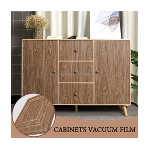 Lámina Decorativa de PVC para Muebles, Película de Membrana de PVC, <span class=keywords><strong>Vinilo</strong></span>, Lámina Decorativa de PVC para Puertas, Paneles de Gabinetes y Mesas - Product Image 4