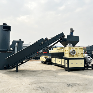 Procesador de Plástico de Un Solo Tornillo Tipo Seco de 100 mm para Material Contaminado, Reprocessador, Extrusora, Mezcladora Horizontal, Torre de Enfriamiento - Product Image 2