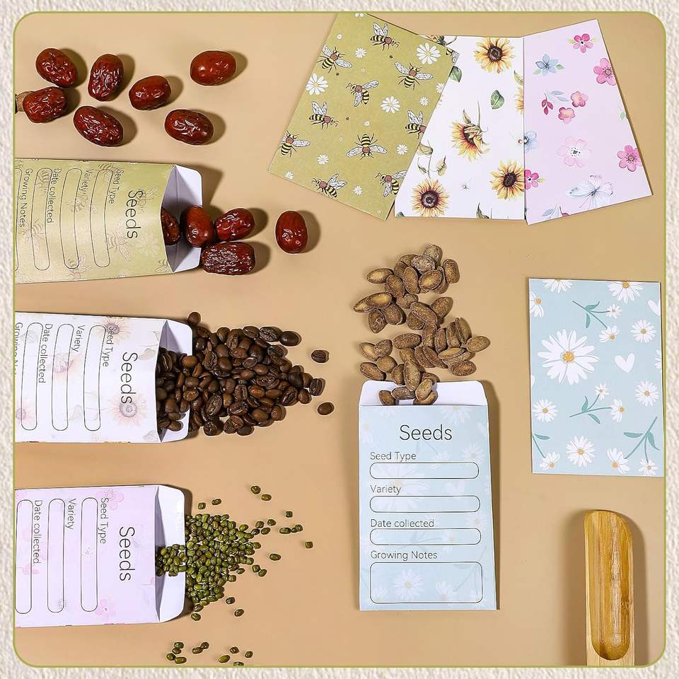 Custom Eco Friendly Recycled Kraft Paper Design Printed Self Seal Mini ...