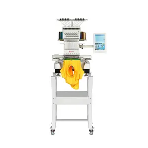 MFS1200 small single head 12 - stitch high - speed commercial embroidery machine embroidery socks embroidery garment embroid