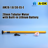 Moteur de rideau à enroulement en aluminium alimenté par batterie, contrôle par application, utilisation au bureau, chargement USB-C, motorisé, écologique, pour intérieur, maison, chambre