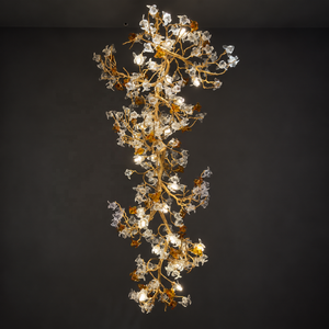 Lampadario in Vetro di Lusso per Soggiorno e Hotel, Colori e Dimensioni Personalizzabili, Illuminazione di Lusso, Lampadario Artistico Moderno per Villa, Produzione di Fabbrica - Product Image 5