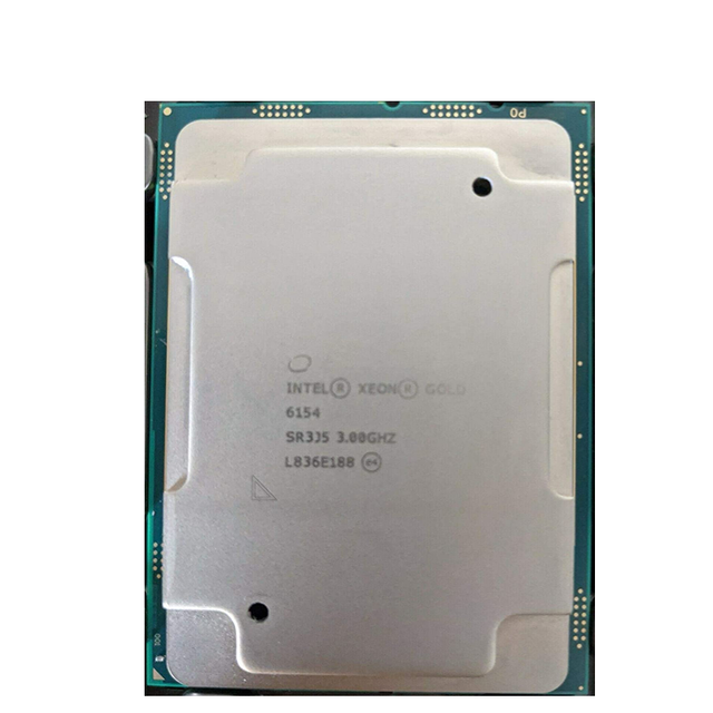 CPU Intel Xeon Gold 6154 Processor (24.75M Cache, 3.00 GHz) FC-LGA14B CD8067303592700 SR3J5 CPU 6154