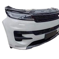 Kit de carrosserie Range Rover Sport d'occasion facile à installer Garde-boue avant arrière en plastique et aluminium Améliorations des phares de remplacement Pare-chocs automobile