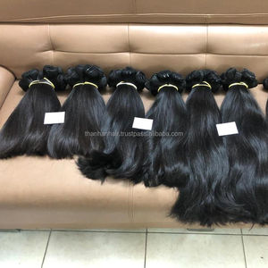 Cheveux soyeux disney, tissage en lot avec closure, extensions de cuticules lisses, cheveux vierges - Product Image 1