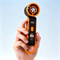 Nouveau Mini Ventilateur Jet 2026, 13500 tr/min, Haute Vitesse, Portable, Puissant Flux d'Air, Ventilateur à Clipser sur Sac pour Voyage, Camping et Utilisation en Extérieur