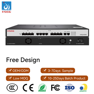 HSGQ-XE04R 19 pollici 1U 10G 4 Porte EPON OLT con Supporto Gestione HTTP/<span class=keywords><strong>NMS</strong></span>/TELNET/SSH - Product Image 1
