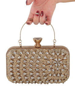 超级个性化潮流时尚钻石旗袍新娘手拿包优雅箱包女士手袋 - Product Image 3